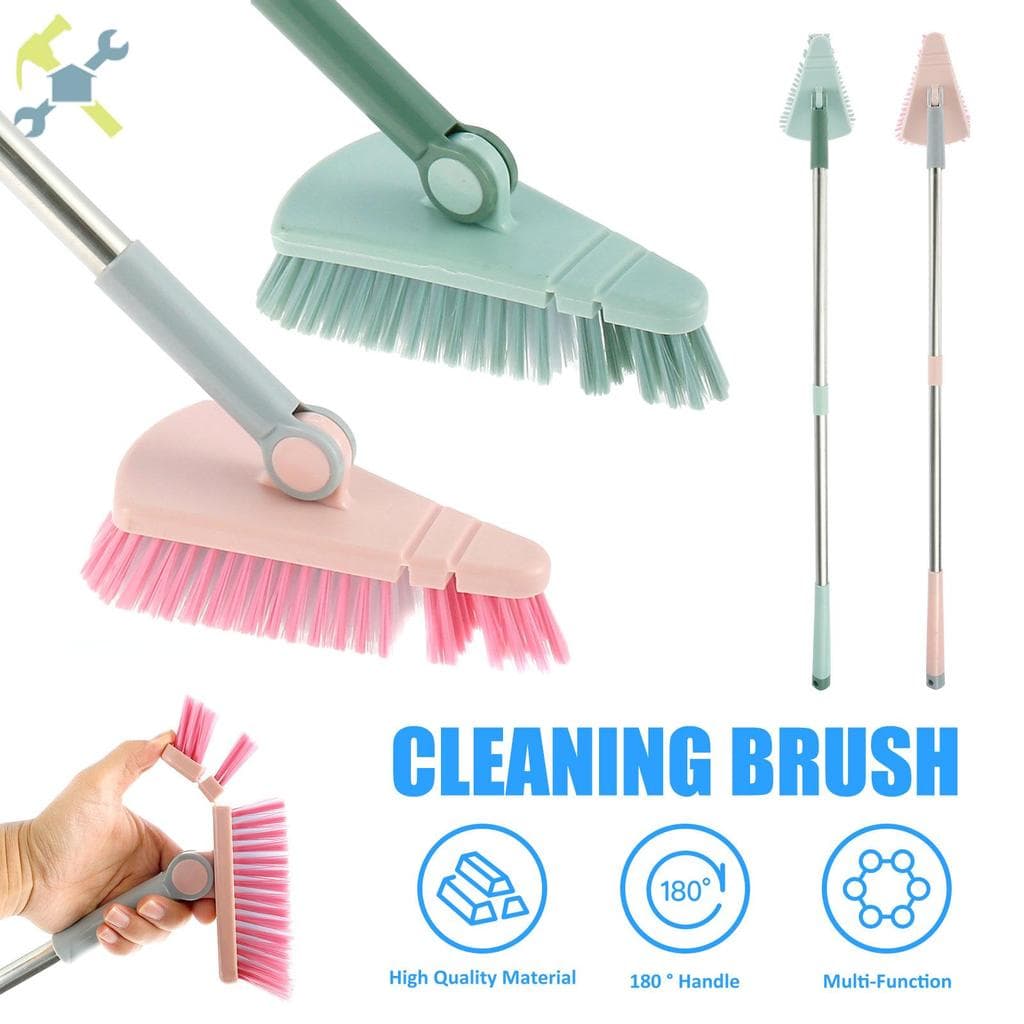 Escova De Limpeza De Chuveiro , Triangular Para Piso Com Cabeça De Flexível , Purificador Leve SHOPTKC1441