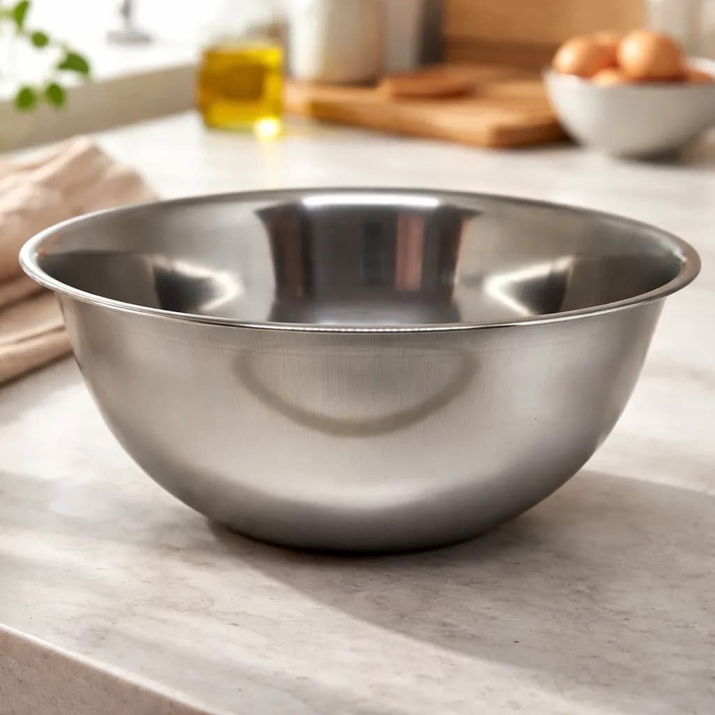Tigela Bowl Aço Inoxidável 40cm Bacia Resistente Multiuso