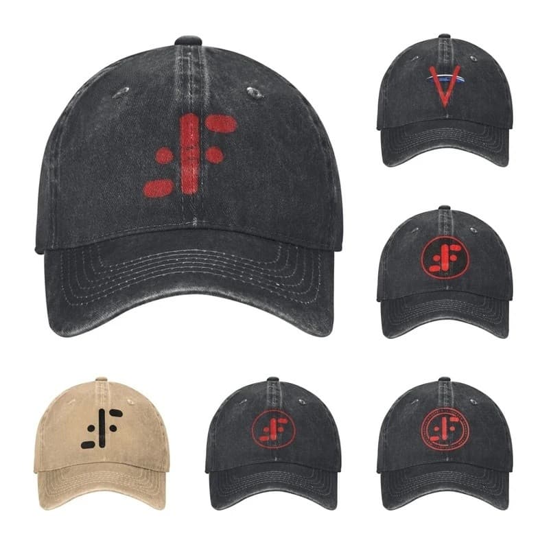 Casual V Série De TV Os Visitantes Insignia Bonés De Beisebol Angustiados Denim Headwear Alienígenas Ao Ar Livre Todas A