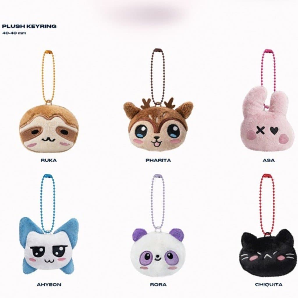 Chaveiro De Pelúcia Kpop Idol BABYMONSTER CHOOM