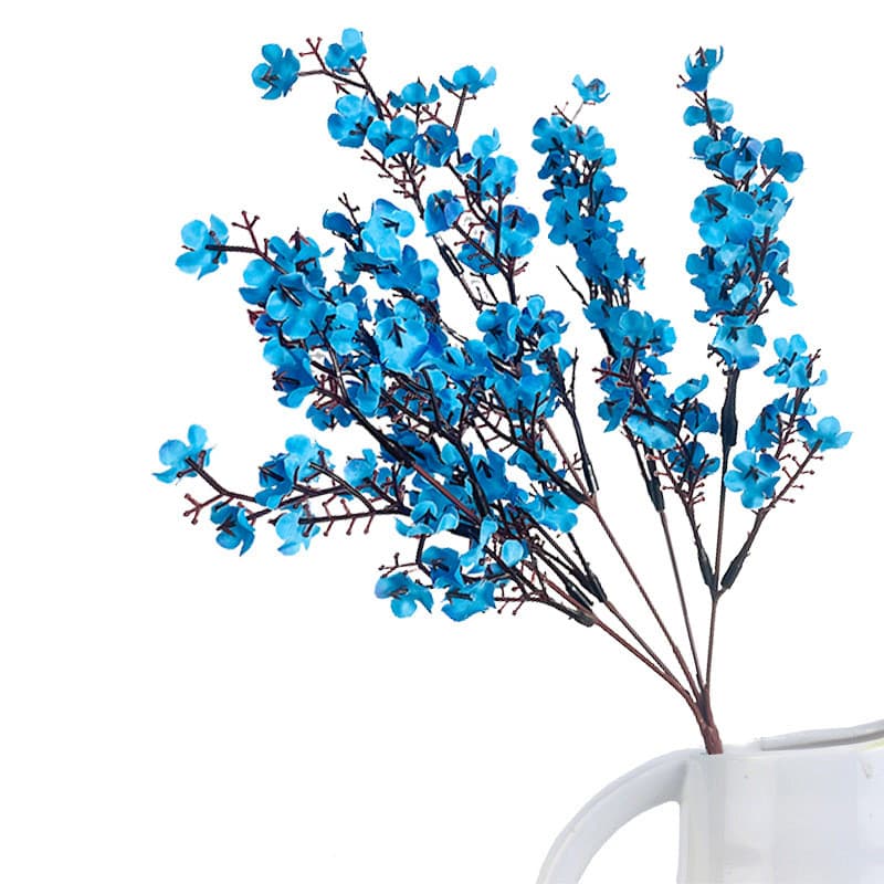 Gypsophila flor artificial colorida pequena Floral alça pequena buquê/decoração de casa flor ornamento adereços flor art