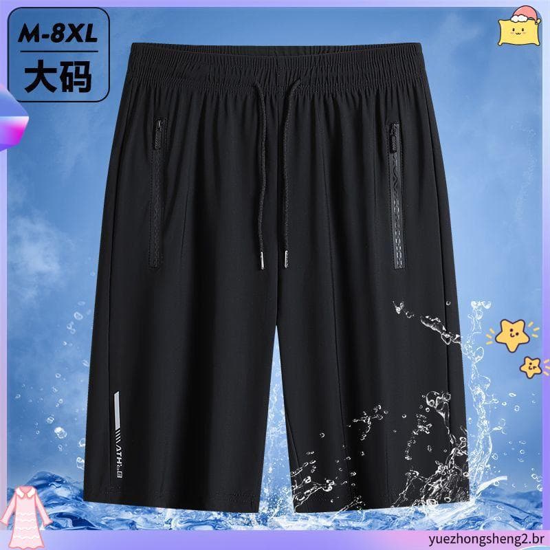Kit De 2 refres A Homens E # 39shorts Esportivos Feitos De Algodão Polido Elastano , shorts De Alta Qualidade .