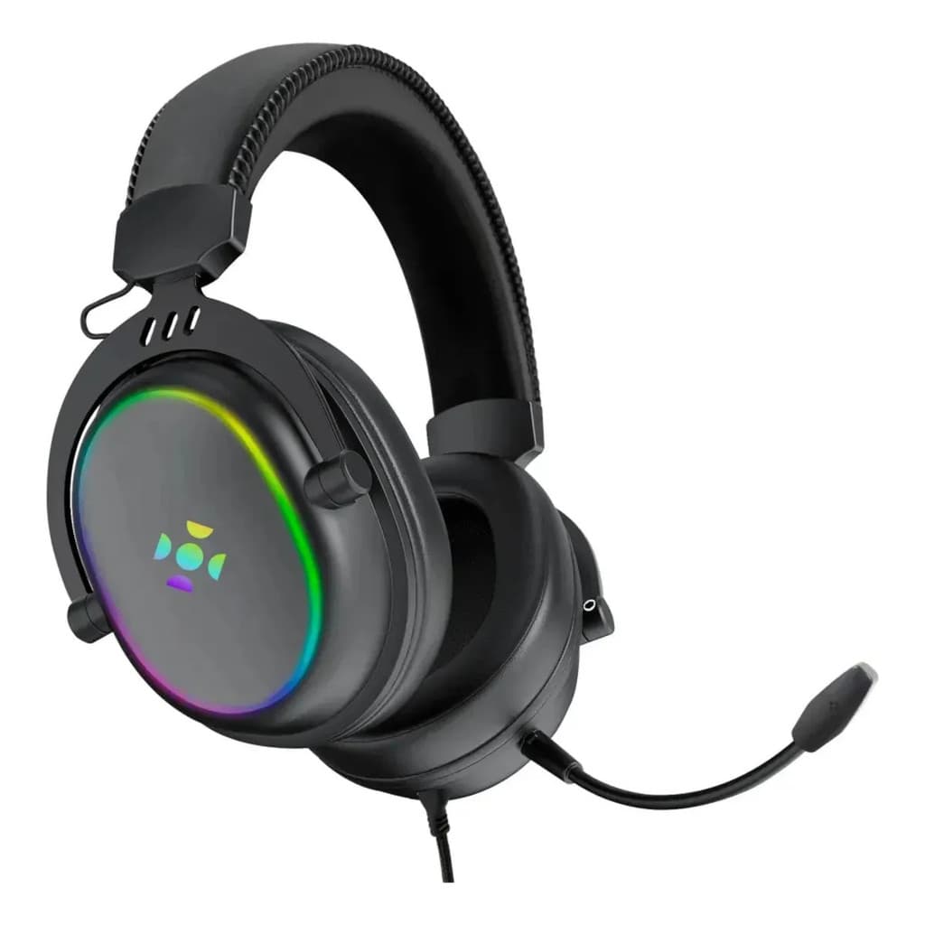 Headset Gamer Com Fio Fortrek Win Driver 50 Mm Preto