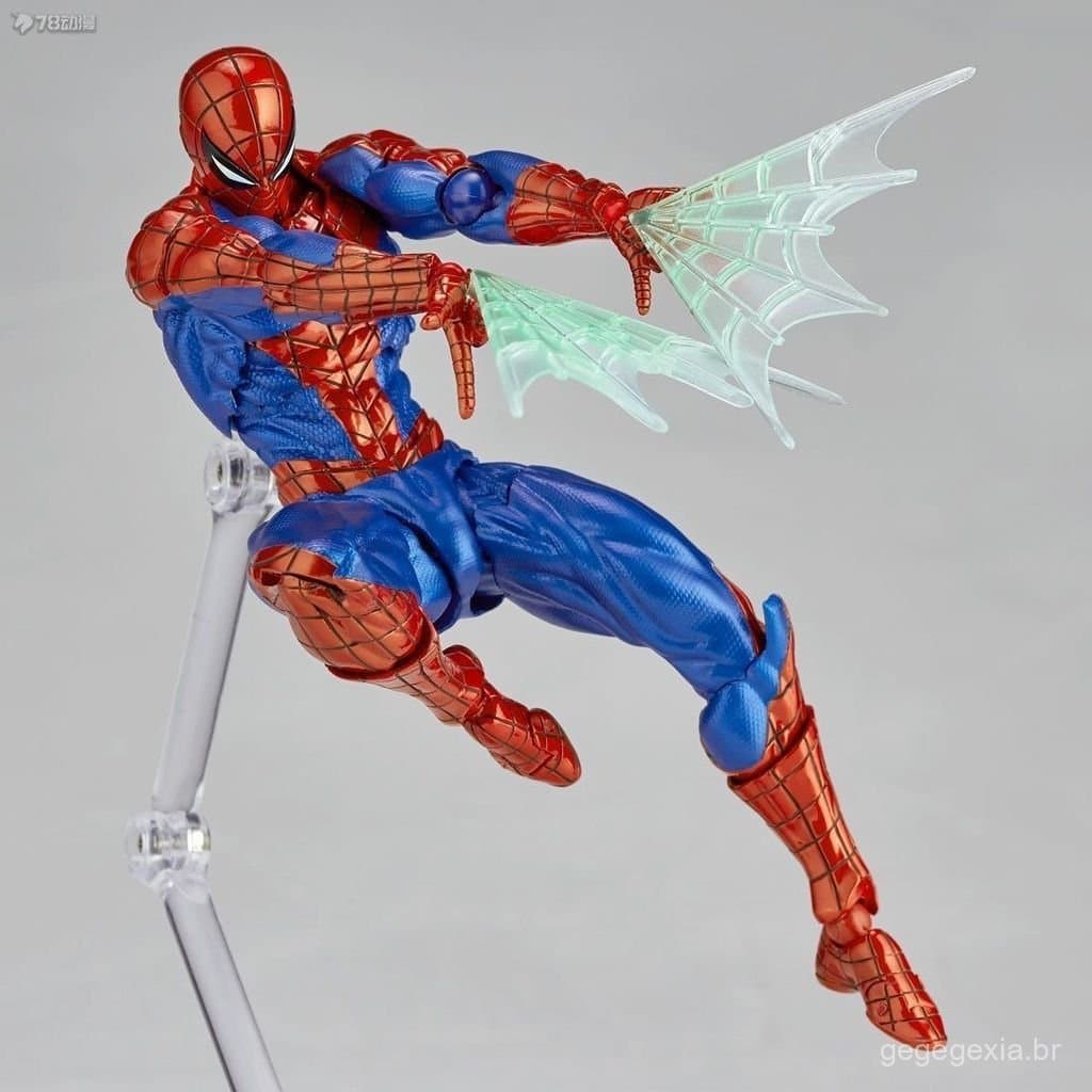 17cm Ocean Hall Marvel Yamaguchi Estilo Spiderman Figura 2.0 Peter Parker KO Modelo de figura de ação de alta qualidade