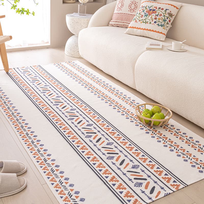[Novo produto] Tapete de linho de algodão Tapete de chão Sala de estar Quarto Tapete de porta de entrada doméstica
