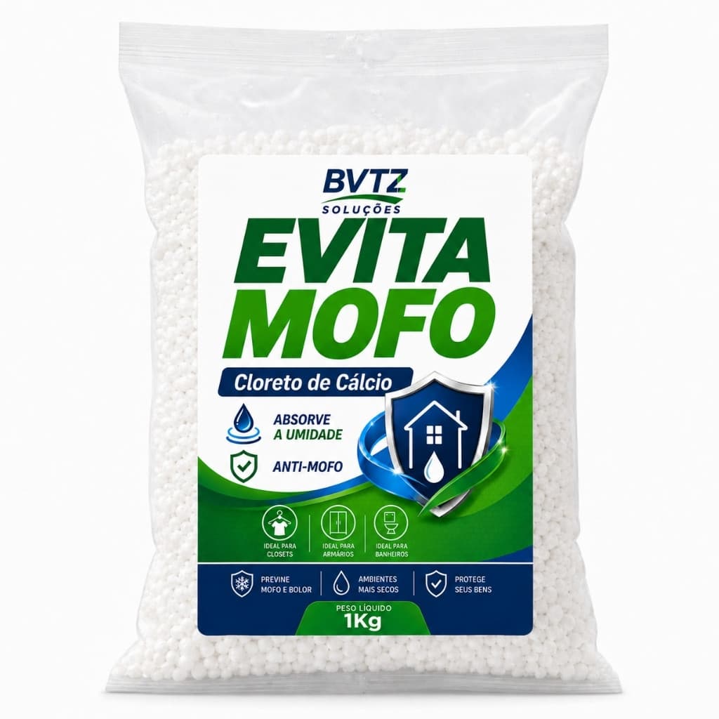 Evita Mofo Puro Desumidificador Bolinha Guarda Roupa Armario Antimofo
