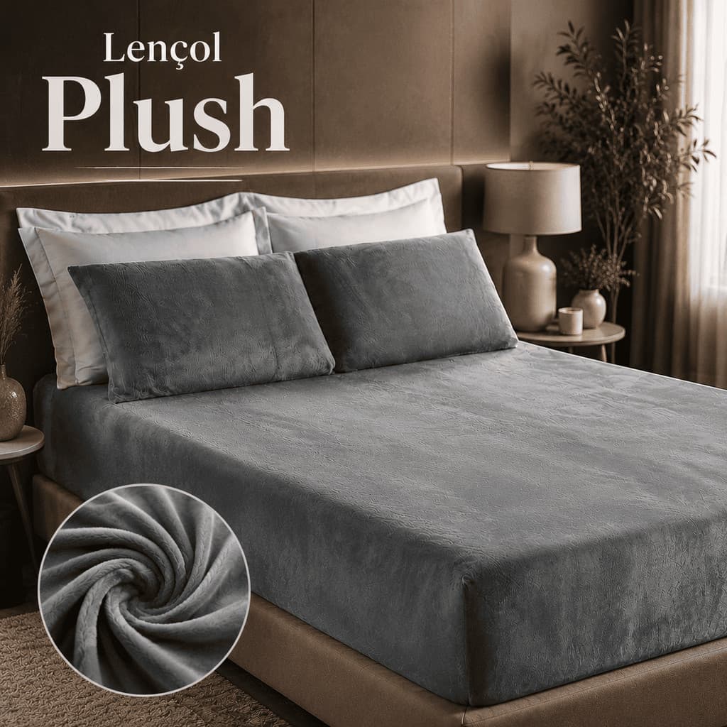 Jogo de Cama Plush Manta Soft Flannel 3 Peças Extra Macio Quentinho com Elástico Solteiro Casal Queen King