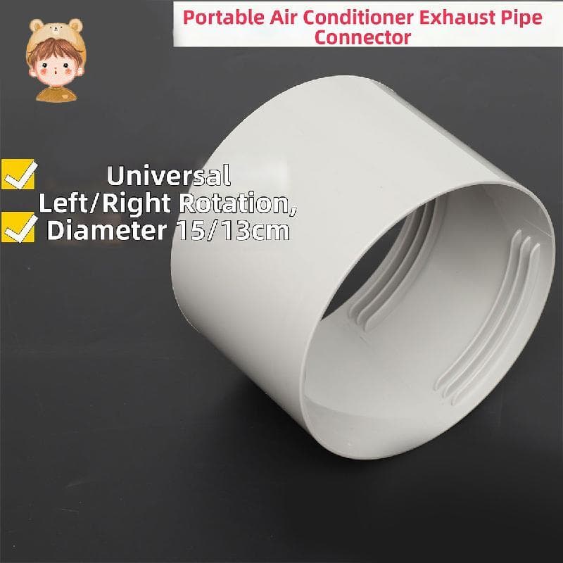 Adaptador Universal De Mangueira AC , Conector Portátil De Duto De Ar Condicionado De Ventilação De Fácil Montagem , De