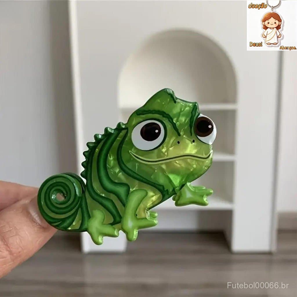 Grampos De Cabelo De Animais Acrílicos Para Mulheres , Fixação Forte E Antiderrapante , Férias , Adequados Cabelos Gross