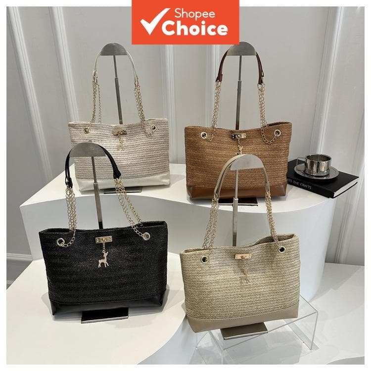 Woven Large Tote Lazy | bolsa tote grande, sacola de praia, bolsa de ombro para mulheres