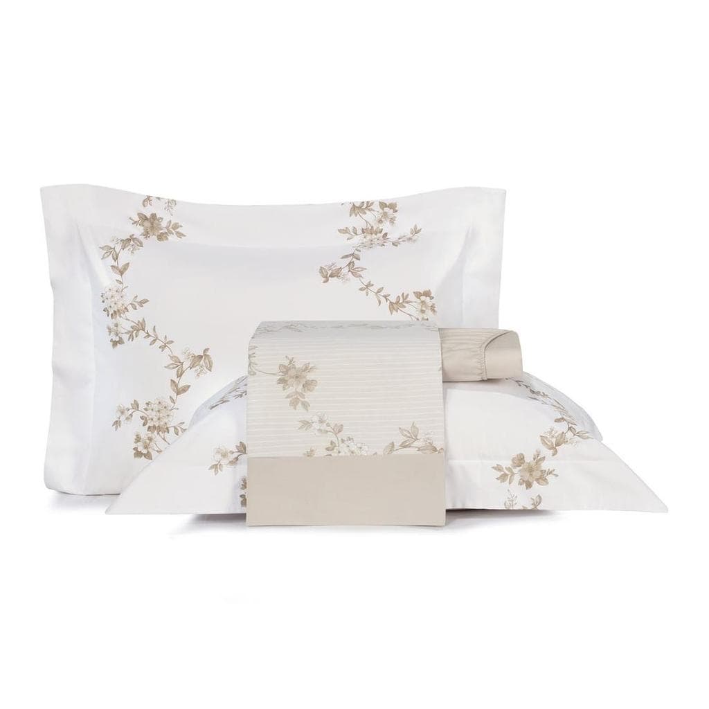 Jogo de Cama Queen 4 peças Altenburg Algodão Lux 200 Fios Jardim Doce