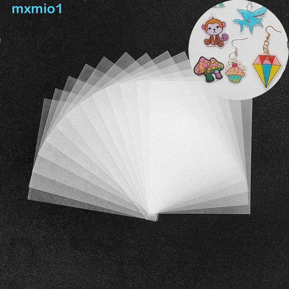 MXMIO1 5 Peças De Filme Retrátil De Papel Encolhível DIY Joias Artesanato Fazendo Folhas Infantil