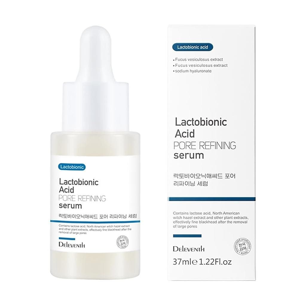 Sérum Facial Coreano de Ácido Lático de Alta Qualidade 37ml/Reduz os poros, equilibra a umidade e a oleosidade, remove c