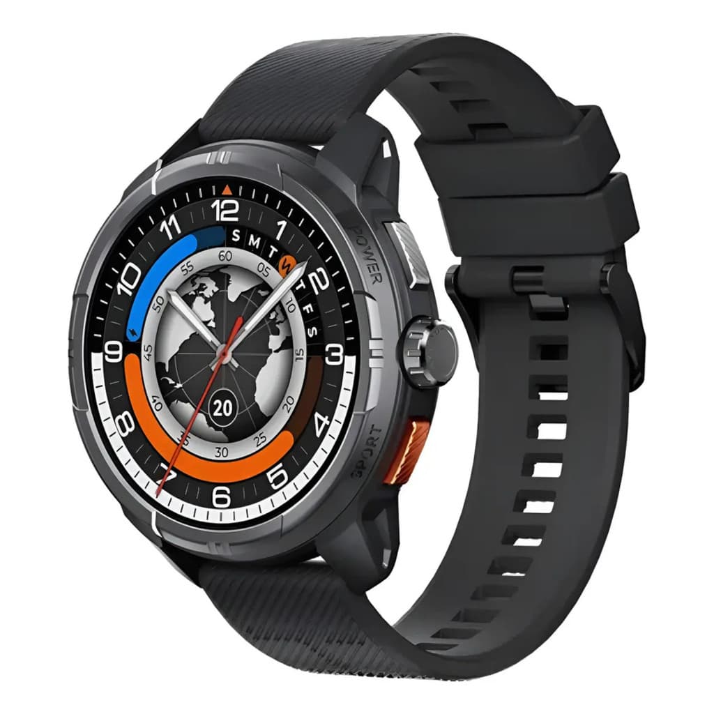 Smartwatch Haylou Solar Ultra Preto 1,6 Sport Silicone Gp...