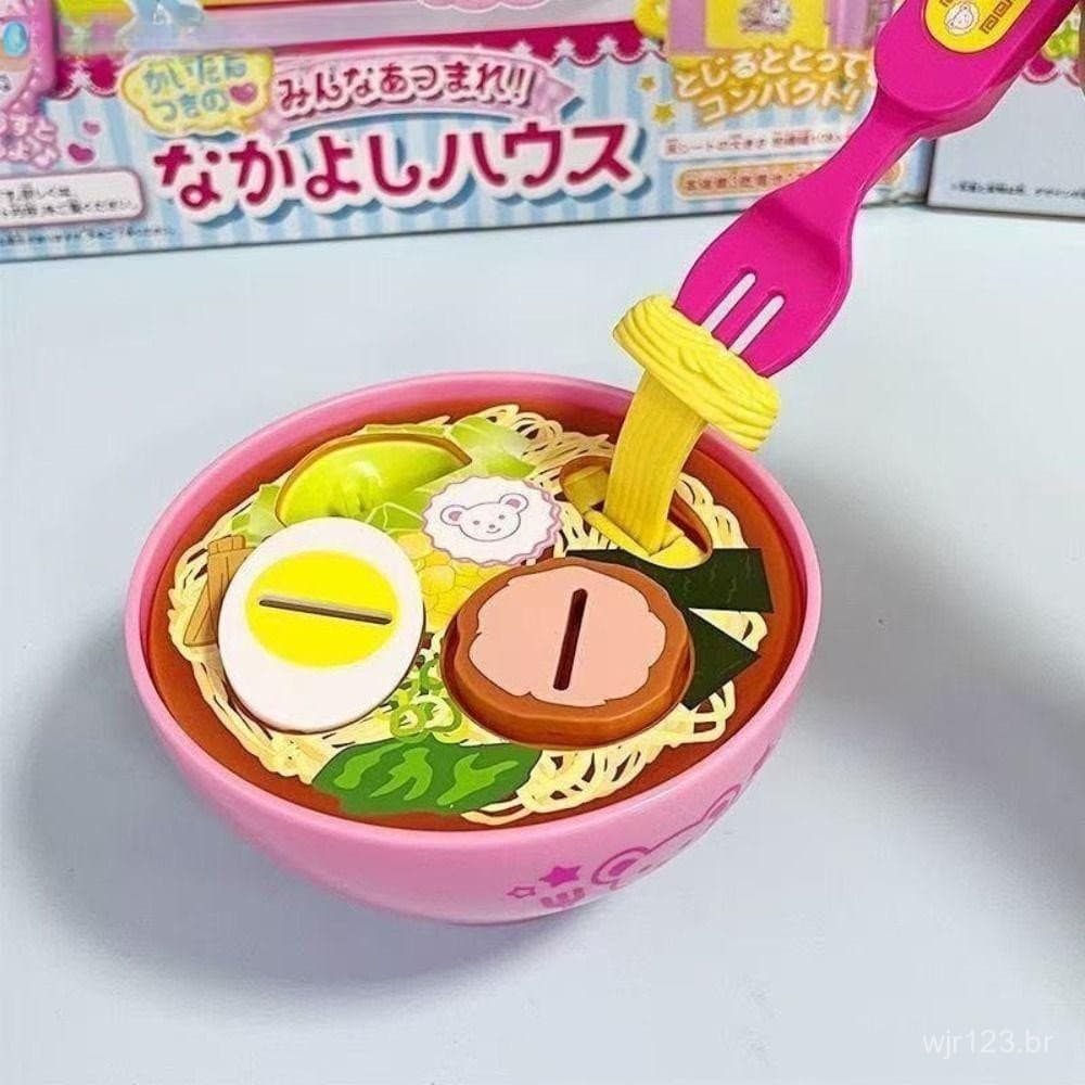 Brinquedo de Comida Bernardo Ramen Simulação de Comida Brinquedo de Cozinha Educação Infantil Brinquedo de Faz de Conta