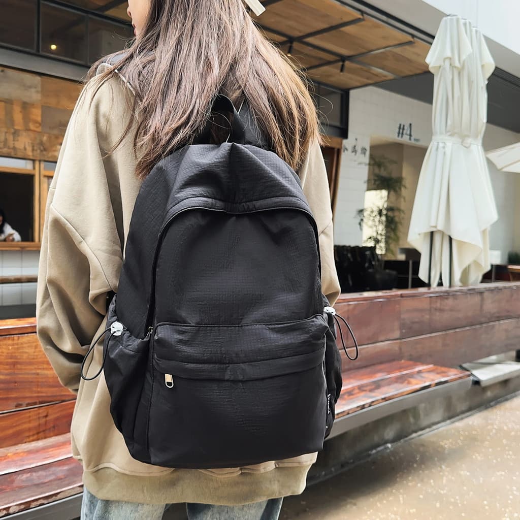 2025 Novo Estilo Mochila Grande Capacidade Estudantes do Ensino Médio Mochila Leve Alunos do Ensino Médio Mochila Casual
