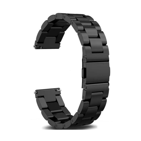 Pulseira de Relógio em Aço Inoxidável 18mm 20mm 22mm 24mm para Relógio Digital Analógico Inteligente com Liberação Rápid