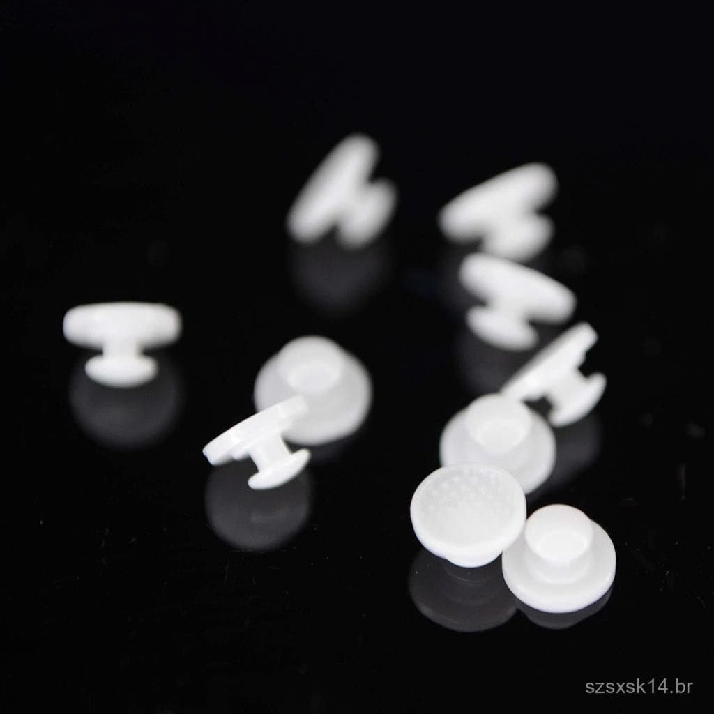 Botão Ortodôntico Branco de Zircônia Colável J&J Ortho (10/pk) AVIV