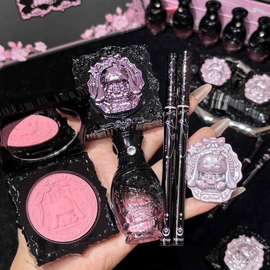 NEIYOU Blush Palette Pó Solto Encolher Expansão Cor Configuração Pó