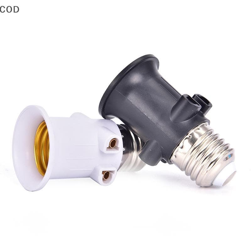 [QYA] Adaptador De Lâmpada E27 À Prova De Fogo PBT Base De Suporte Conversão Soet Com Plugue Ue BR