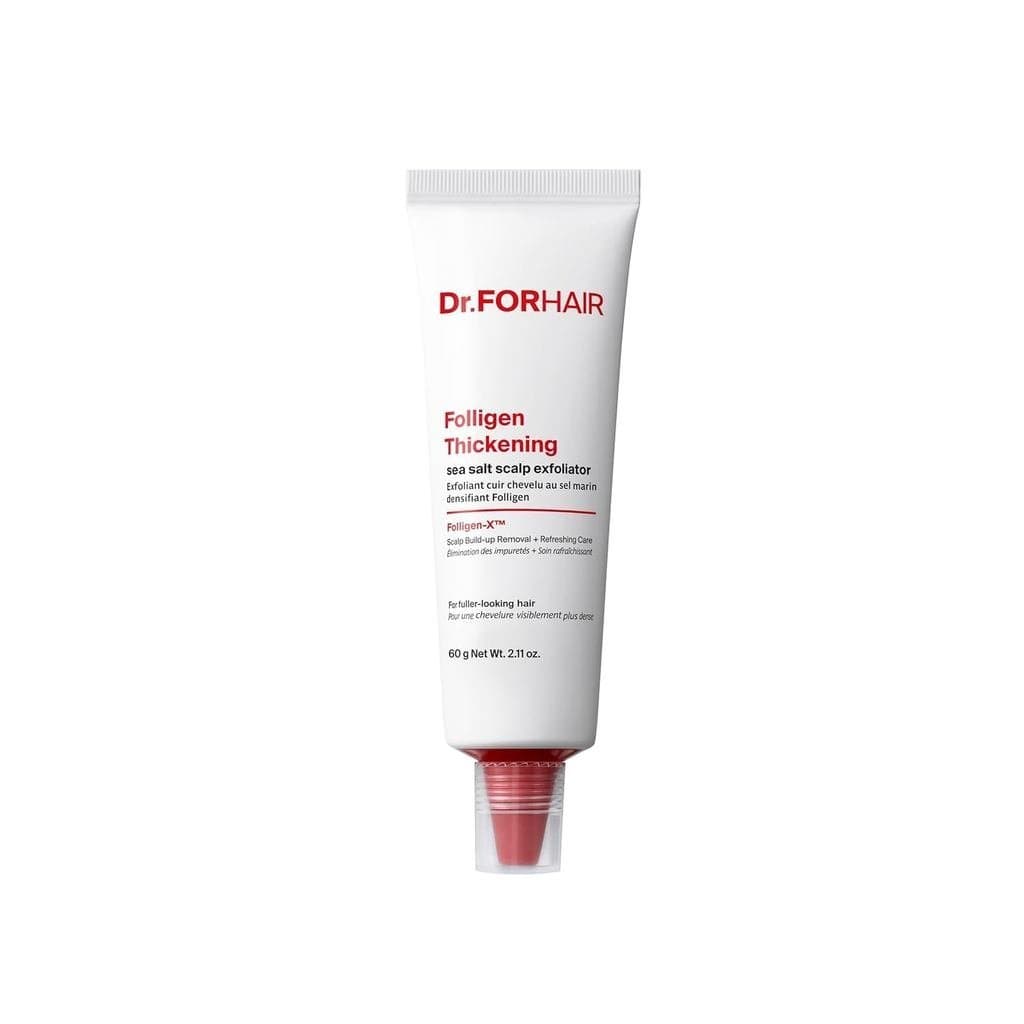 Dr.FORHAIR Folligen Esfoliante de Sal Marinho para Espessamento do Couro Cabeludo 2.11 oz |   Cuidados Capilares Coreano
