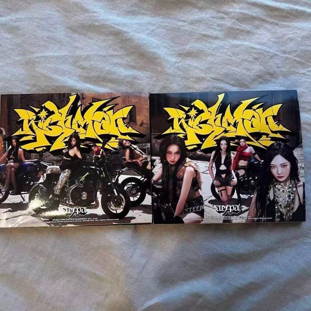 A aespa Álbum Japonês Edição Limitada aespa Mini 6Richman Novo Álbum Aespa Mini Álbum 6