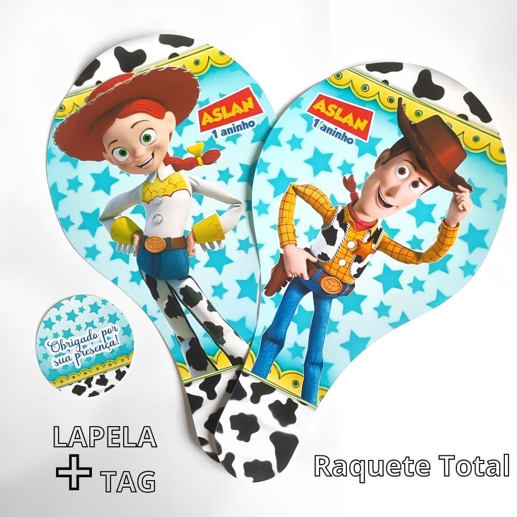 Kit 20 Rótulo Adesivo Personalizado para Raquete Ping Pong + 10 Lapela + 10 Tags todos os temas