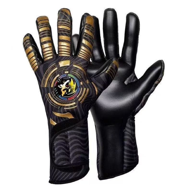 Novo Estilo De Luvas De Goleiro Para Adultos Jovens , Látex Resistente Ao Desgaste , Antiderrapantes Competição .