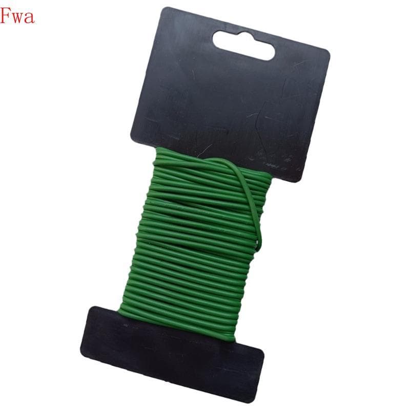 Fwa 2 5mm X 10m Verde Soft Twist Tie Planta Flexível Fornecimento Jardim Para Tomates