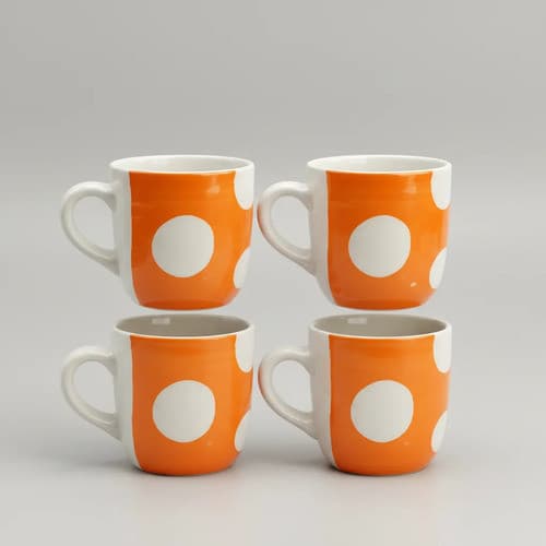 Jogo Xicara 90 Ml Porcelana 4pçs Cafe Nespres Cantinho