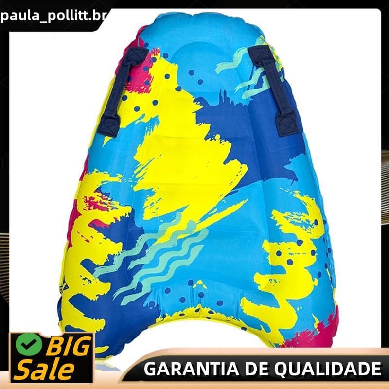 Prancha De Surf Inflável Portátil Com Alça Para Praia , Natação Flutuante , Piscinas Flutuantes , Esportes Aquáticos De