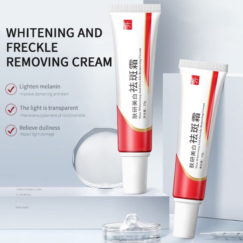 Removedor de Manchas Escuras e Sardas Anti-envelhecimento Facial 20g 12PR