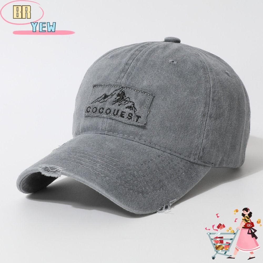 Boné De Beisebol YEE , Chapéu De Sol Ajustável E Macio Casual Bordado Lavado Com Pico
