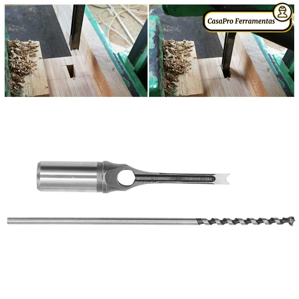 Broca SUNSHINY Mortiser , 1/4 (6.4 Mm) 5/16 (8) 3/8 (9.5) 1/2 (12.7) 14 (0.55 Pol .) 16 0.63