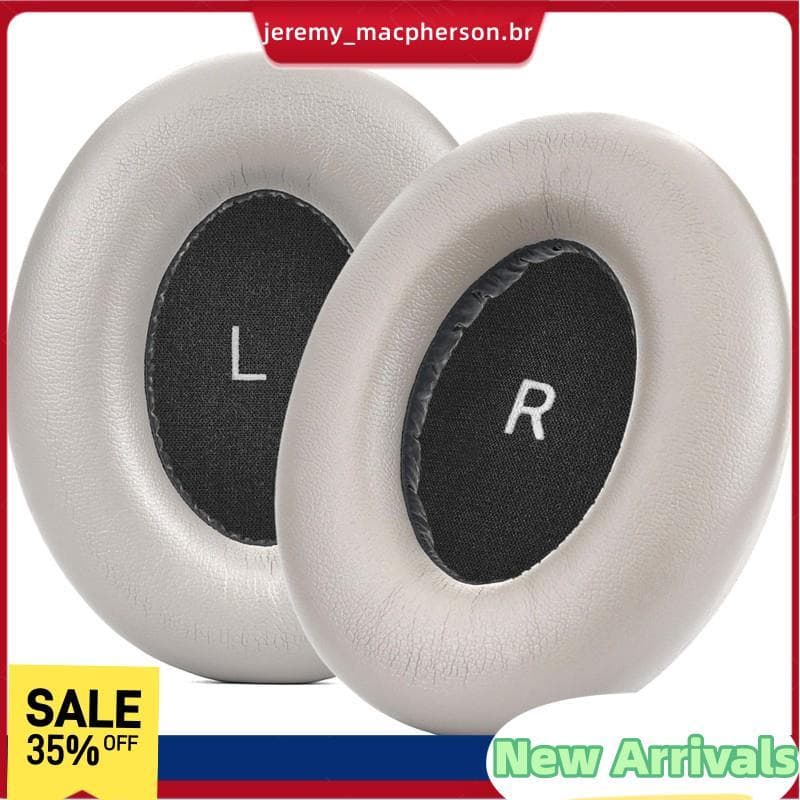Para Momentum 4 Compatível 1 Par Almofada De Ouvido Substituição Proteína Couro Earpads Almofadas Esponjas Capa Earmuffs
