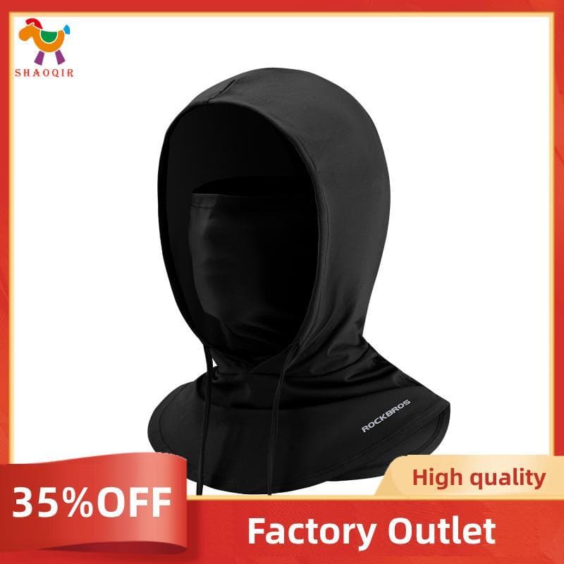 Proteção Solar De Seda Gelo Ciclismo Capa Facial Completa Máscara Resfriamento Pescoço Gaiter Rosto Respirável Para Moto