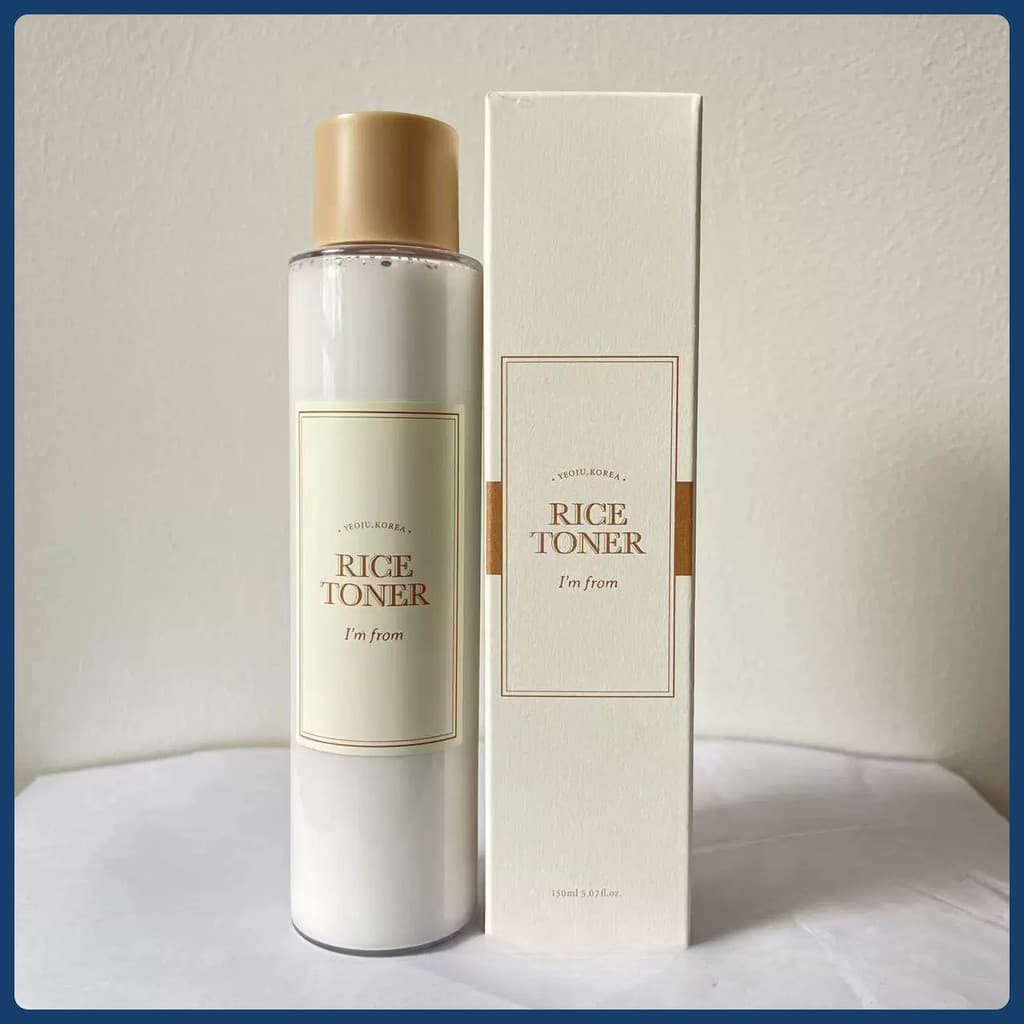 Tônico Coreano I'm From Rice Toner 150ml Original Clareador Hidratante K-Beauty
