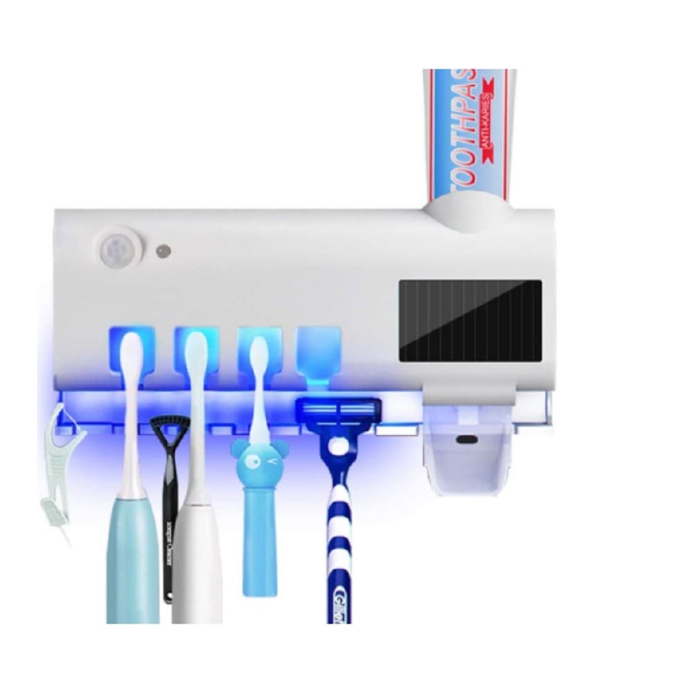 Dispenser Automático de Pasta de Dente + Suporte De Escovas