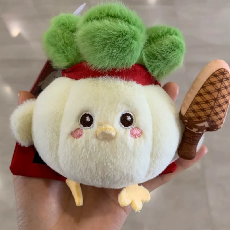 [Estoque pronto] Pingente de boneca de pássaro de alho Yuewang Gancho Treinamento Wu Wangfu Lembrança Presente criativo