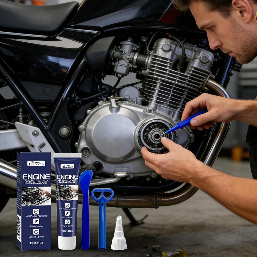 Junta Selante 2 Peças Cola De Reparo Automotivo Líquida Para Oficina De Reparos Garagem Manutenção Doméstica Motor teaso