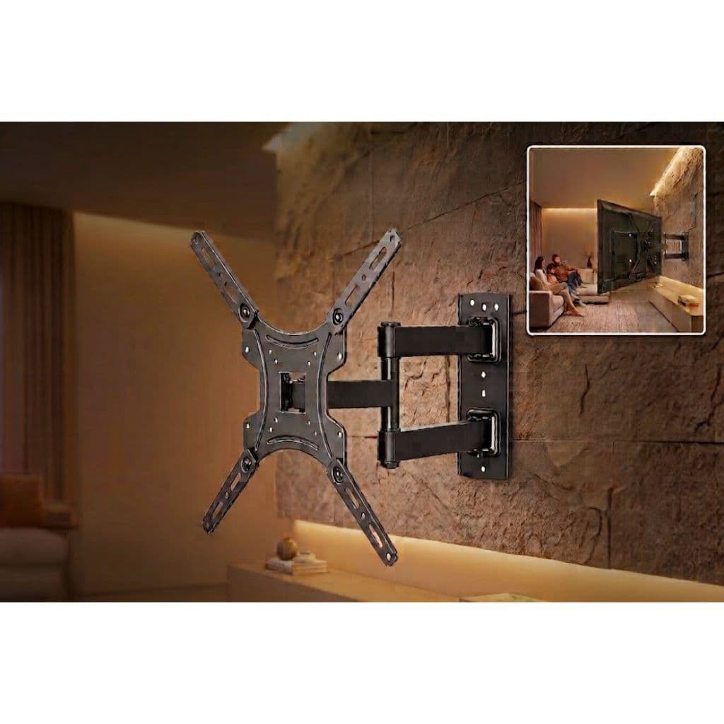Suporte Articulado Tv parede Monitor Lcd Led oled qled Plasma 32 43 50 55 Polegadas ART 42