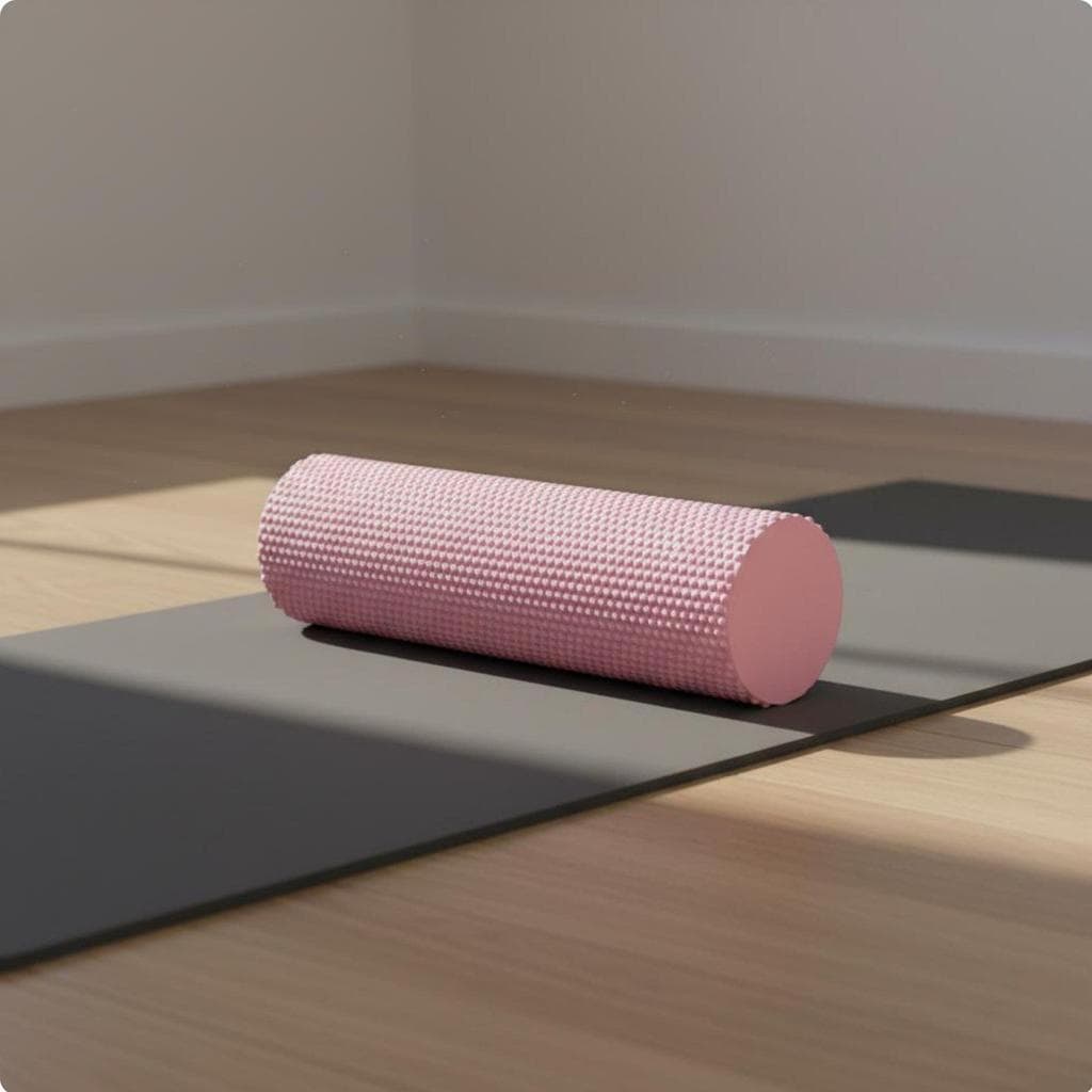 [baosityw8] Rolo De Espuma Eva Massagem Muscular Texturizado Equipamento De Fitness Para Academia Em Casa Pilates E Recu