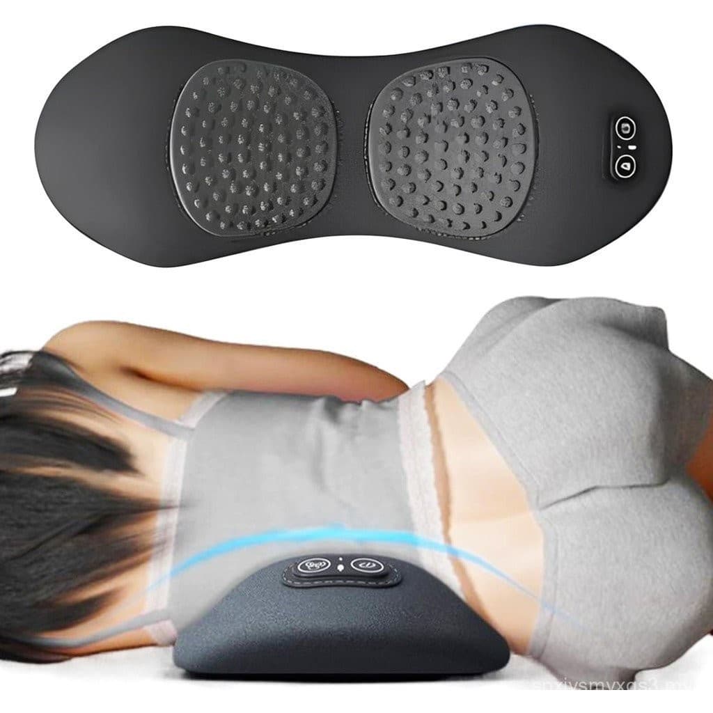 Massageador de Costas 3 em 1, Novo Massageador Elétrico 3 em 1 de 2025 com Calor, Tração e Vibração para Cama e Cadeira,