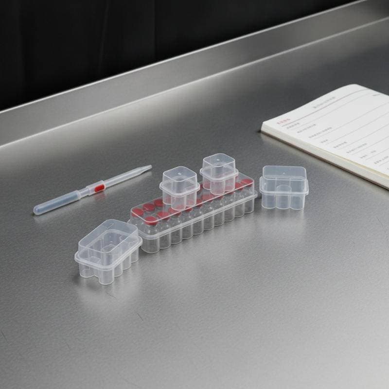 Piqning BA3 Ampola Soro Amostra Organizador 1 Pçs Caso De Armazenamento Plástico Caber 3ml 2/4/6/10 Frascos Para Amantes