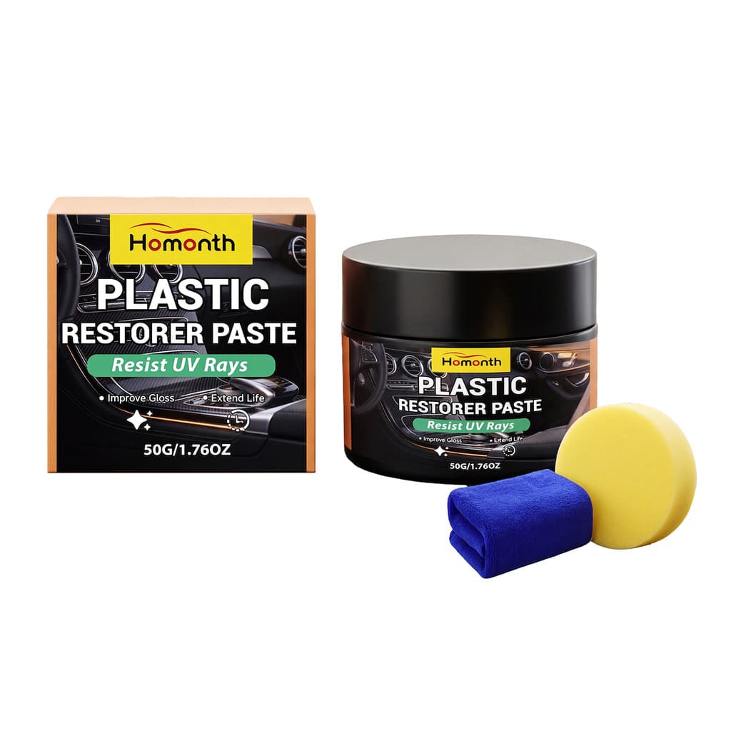 50g Restaurador De Plástico À Prova D'água Restauração Instantânea Desbotada Para Acabamento De Vinil E Borracha De Volt