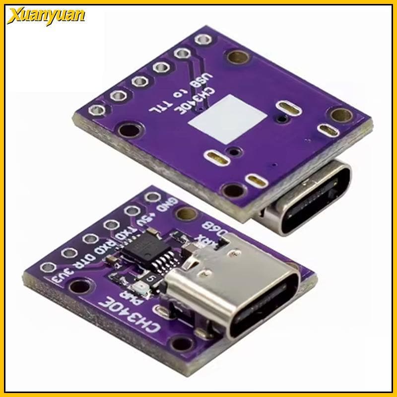 XYuan CH340E CH9340C USB Para Placa Serial TTL Pro Mini Módulo Downloader Substitui Programação CH340G CH340N Prototipag