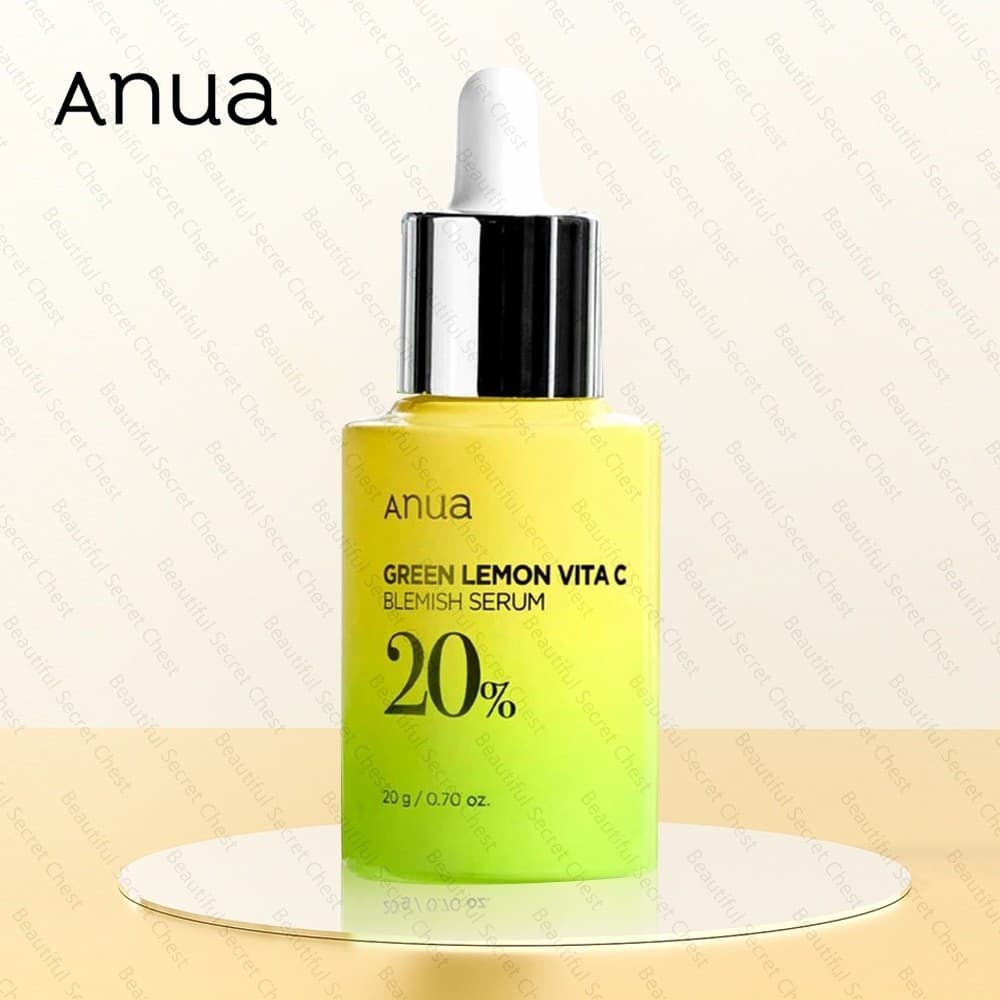 Sérum Anti-Manchas Anua Green Lemon com Vitamina E, Ácido Hialurônico e Ácido Ferúlico/20ml