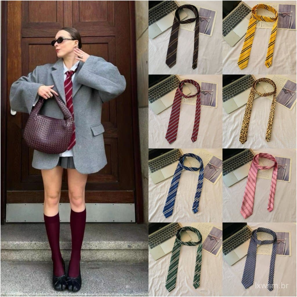 Gravatas Unissex Versáteis: Estilos de Inspiração Retrô para Todos os Gêneros para Elevar Seus Looks