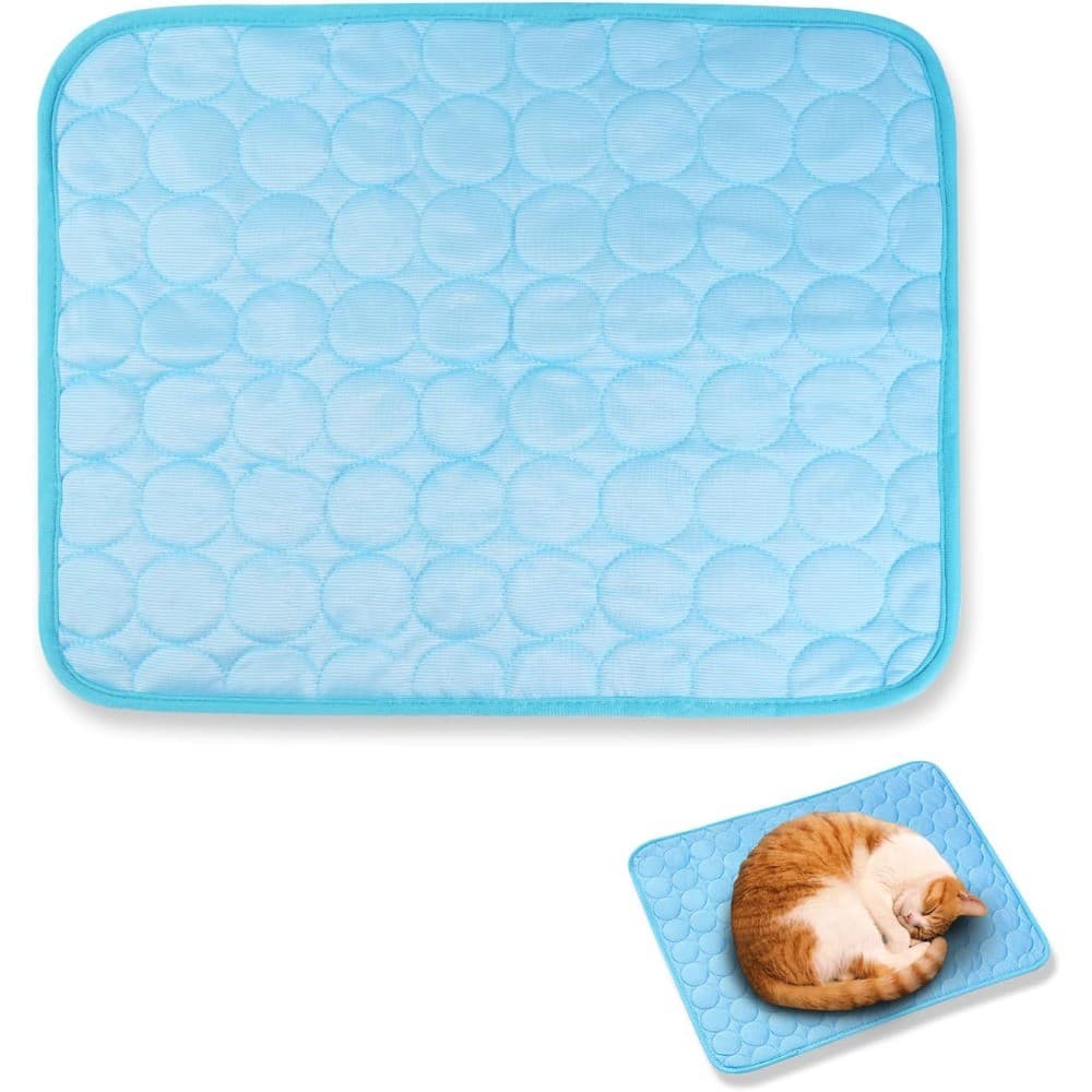 Tapete De Resfriamento Para Animais De Estimação , Seda Gelada , Cachorro , Gato , Almofada , Verão , Lavável , Antiderr