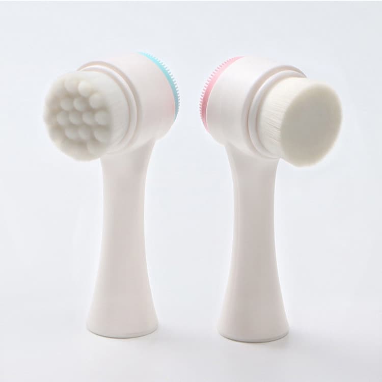 Silicone rosto lavagem escova Manual escova de limpeza removedor de maquiagem cravos poros escova de maquiagem limpeza p